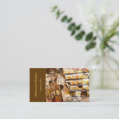 zakelijke sjabloon visitekaartje (Staand voorkant)