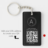 Zakelijke sleutelhangers minimalistisch alles zwar