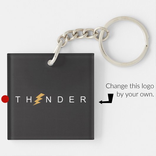 Zakelijke sleutelhangers minimalistisch clean eenv