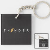 Zakelijke sleutelhangers minimalistisch clean eenv