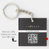 Zakelijke sleutelhangers minimalistisch clean eenv