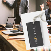 Zakelijke sleutelhangers minimalistisch clean eenv