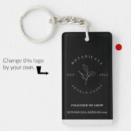 Zakelijke sleutelhangers minimalistisch clean simp