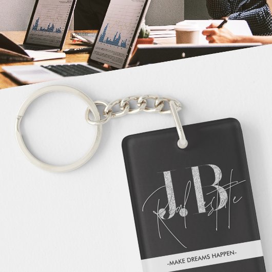 Zakelijke sleutelhangers minimalistisch clean simp