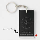 Zakelijke sleutelhangers minimalistisch clean simp