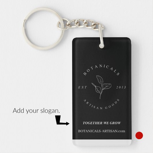 Zakelijke sleutelhangers minimalistisch clean simp