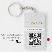 Zakelijke sleutelhangers minimalistisch clean simp