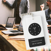 Zakelijke sleutelhangers minimalistisch clean Zwar