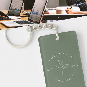 Zakelijke sleutelhangers minimalistisch schoon een