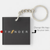 Zakelijke sleutelhangers minimalistisch schoon een