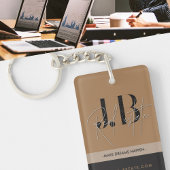 Zakelijke sleutelhangers minimalistisch schoon een