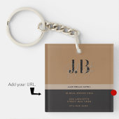 Zakelijke sleutelhangers minimalistisch schoon een