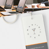 Zakelijke sleutelhangers minimalistisch schoon een