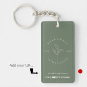 Zakelijke sleutelhangers minimalistisch schoon een