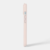 Zakelijke sociale media QR-code Blush iPhone 15 Case (Linkerkant)