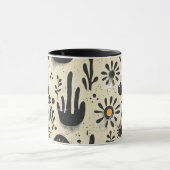 Zakelijke spa en wellness - Modern Desert Blossom Mok (Midden)