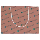 Zakelijke speciale acties/aangepaste Logo die brui Groot Cadeauzakje (Achterkant)