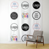 Zakelijke Step & Repeat Banner Wandkleed (In situ)