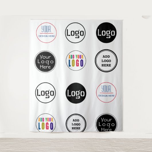 Zakelijke Step & Repeat Banner Wandkleed (Voorkant)