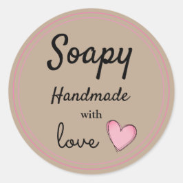 Zakelijke Stickers - handgemaakt met liefdesontwer