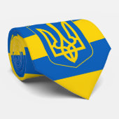 Zakelijke stripjes voor de Oekraïense vlag en Oekr Stropdas (Opgerold)