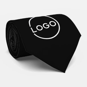 Zakelijke stropdas met op maat gemaakt logo