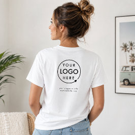 Zakelijke T-shirt | T-shirts voor personeel met lo