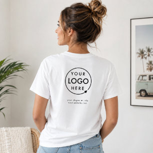 Zakelijke T-shirt T-shirts voor personeel met lo