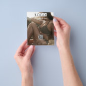 Zakelijke Tanning Salon Spray Tan Beauty Foto Flyer (Hand)