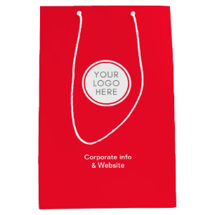 Zakelijke tas met Logo en Bedrijfsgegevens Medium Cadeauzakje