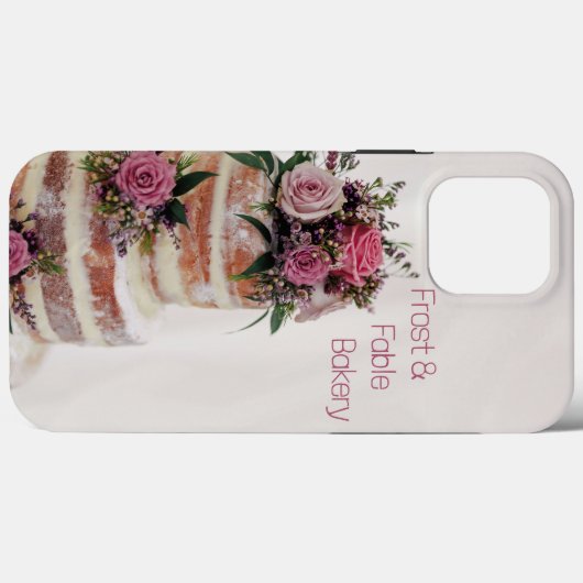 Zakelijke telefoon Bakery Design Case-Mate iPhone Case (Achterkant (horizontaal))
