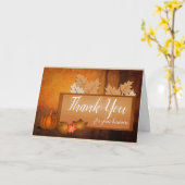 Zakelijke Thanksgiving-kaarten met eigen tekst Kaart (Gele Bloem)