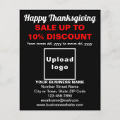 Zakelijke Thanksgiving te koop op Black Flyer (Voorkant)