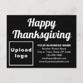 Zakelijke Thanksgiving zwart vakantie Briefkaart (Voorkant)
