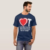 Zakelijke therapie T-shirt Funny to Rehab Gift (Voorkant volledig)