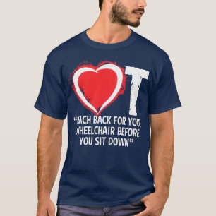 Zakelijke therapie T-shirt Funny to Rehab Gift