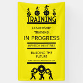 Zakelijke Trainings Evenementen Spandoek (Verticaal)