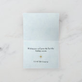 Zakelijke vakantie Custom Wenskaart Feestdagen Kaart (Binnen)