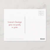 Zakelijke vakantie Groeten Bedankt Briefkaart (Achterkant)