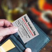 Zakelijke Valentijn Grijs Korting Kaart