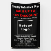 Zakelijke Valentijn te koop op Black Banner (Verticaal)