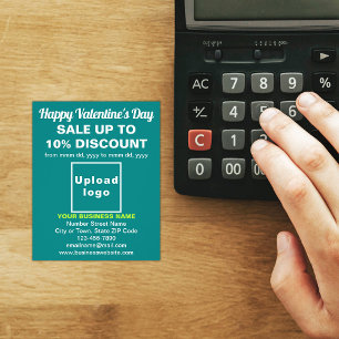 Zakelijke Valentijn Verkoop op Blauwgroen Green Fl Flyer