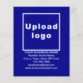 Zakelijke Valentijn Verkoop op Blue Flyer (Achterkant)