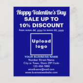 Zakelijke Valentijn Verkoop op Blue Flyer (Voorkant)
