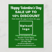 Zakelijke Valentijn Verkoop op Green Flyer (Voorkant)