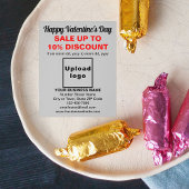 Zakelijke Valentijn Verkoop op Grey Flyer