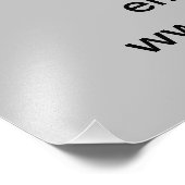 Zakelijke Valentijn Verkoop op Grijs Fotopapier Foto Afdruk (Hoek)