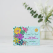 Zakelijke ventilatorkaarten visitekaartje (Staand voorkant)