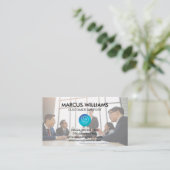 Zakelijke vergadering | Bedrijfsleven Visitekaartje (Staand voorkant)
