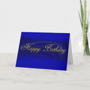 Zakelijke verjaardag Kaart Happy Birthday